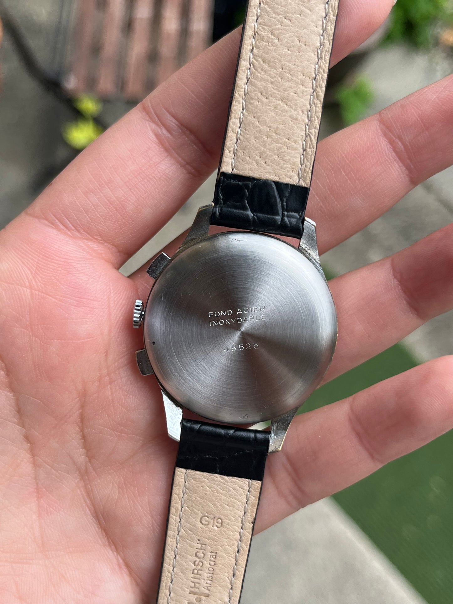 Chronograph Suisse - 1950's Chronograph with Patina dial