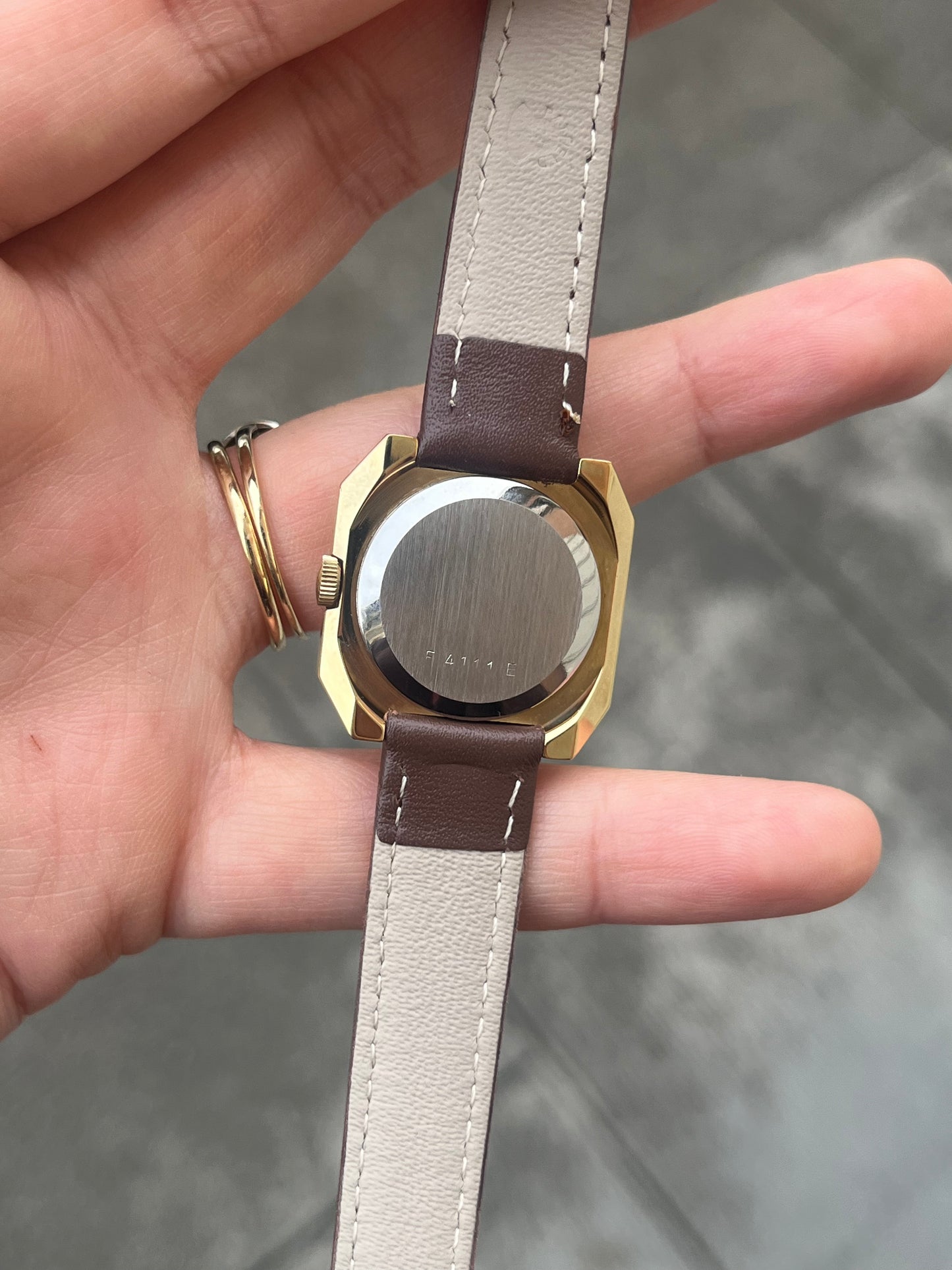 Marvin - Octagon Shape Wristwatch