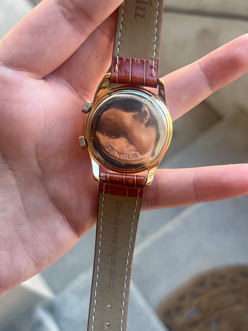 Benrus - 1960's "Wristalarm" wristwatch