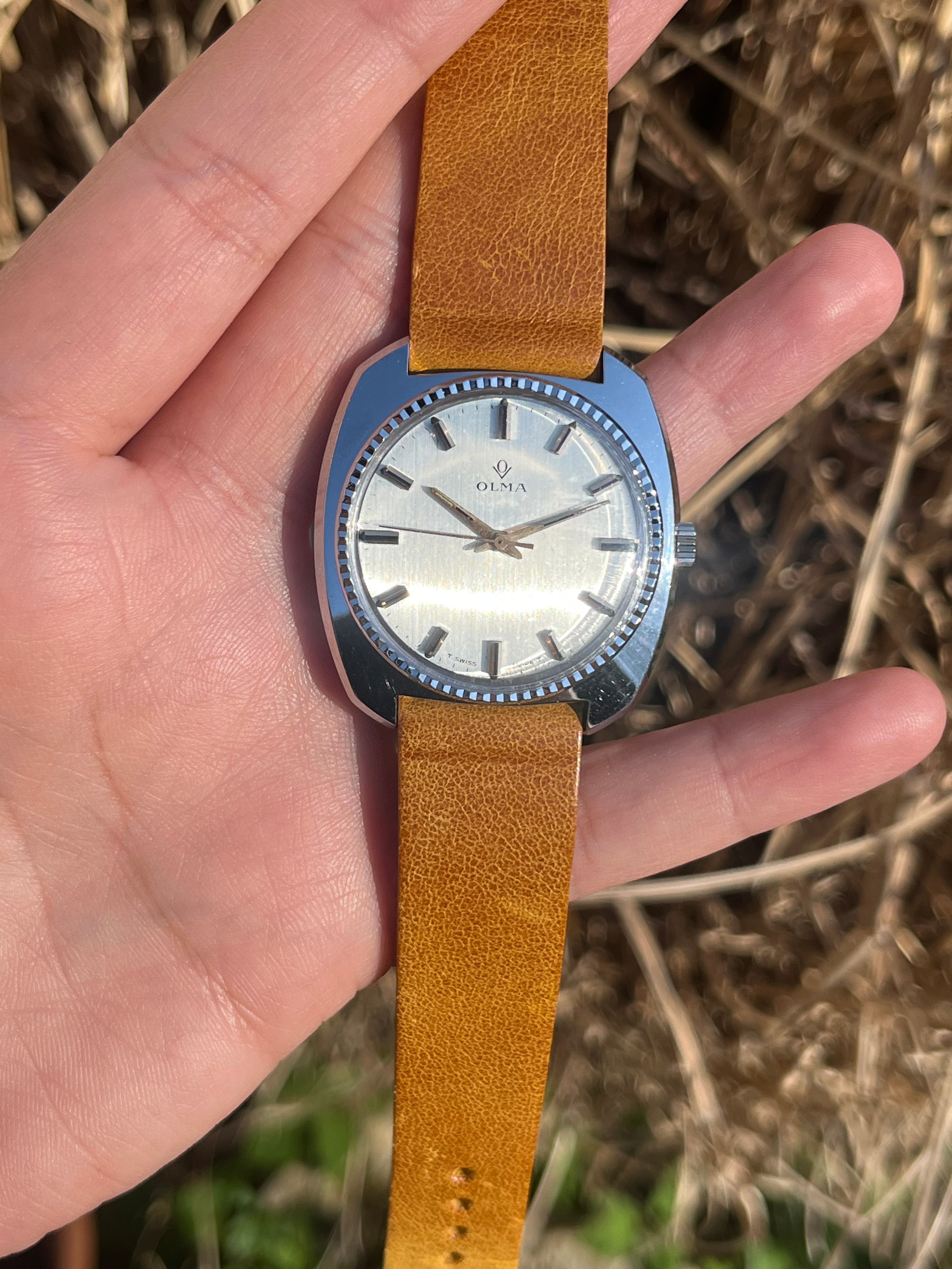 Olma - 1970's "Jumbo" wristwatch