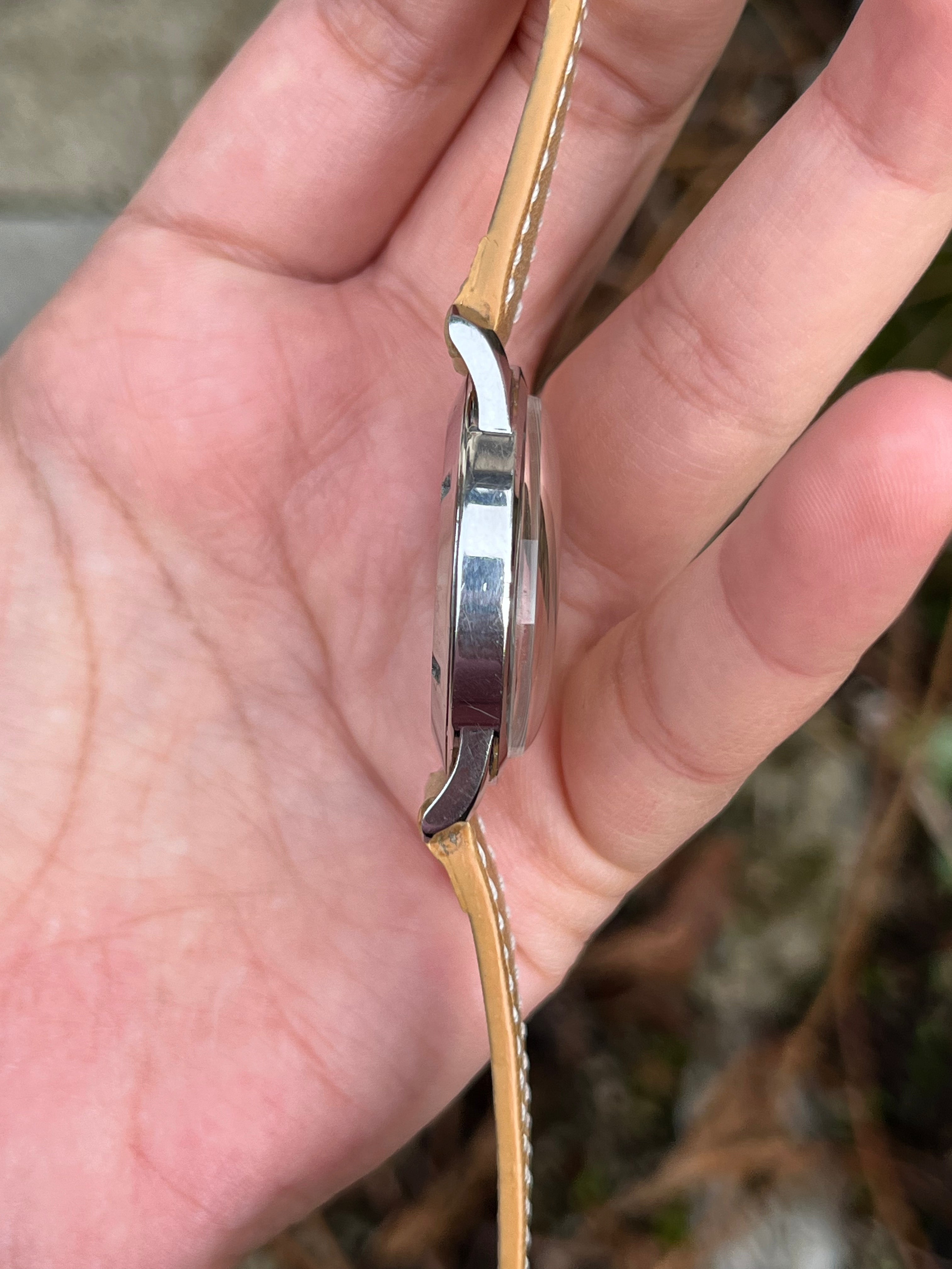 Lemania - Patina Dial Wristwatch