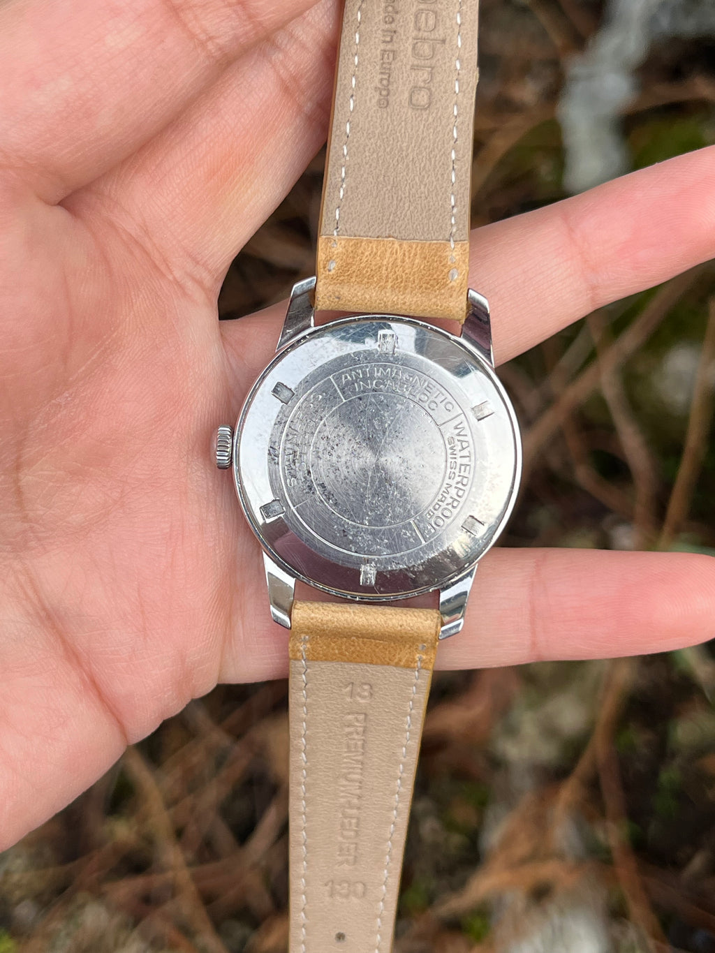 Lemania - Patina Dial Wristwatch