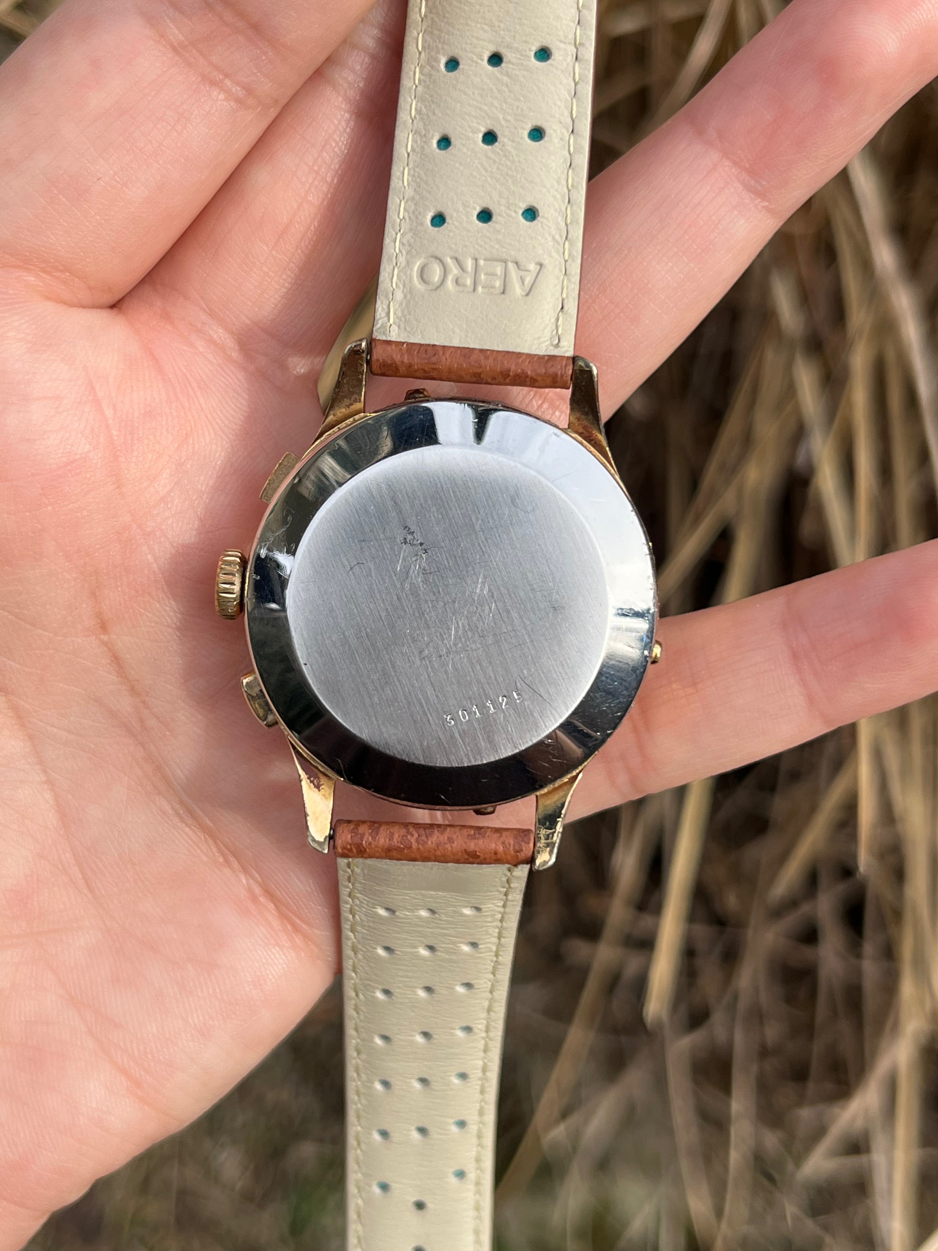 Angelus - 1950's Chronodato Triple Calendar