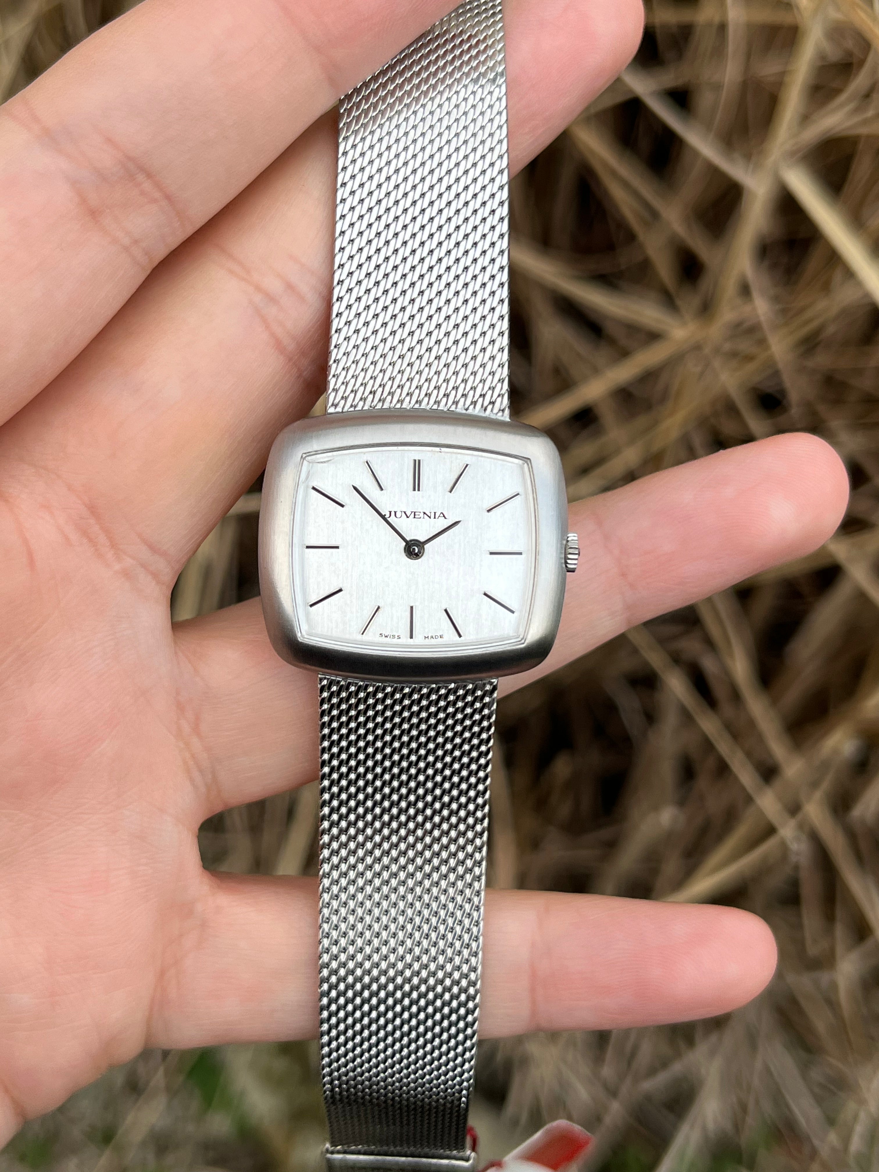 Juvenia - 1960's Brushed Steel Case