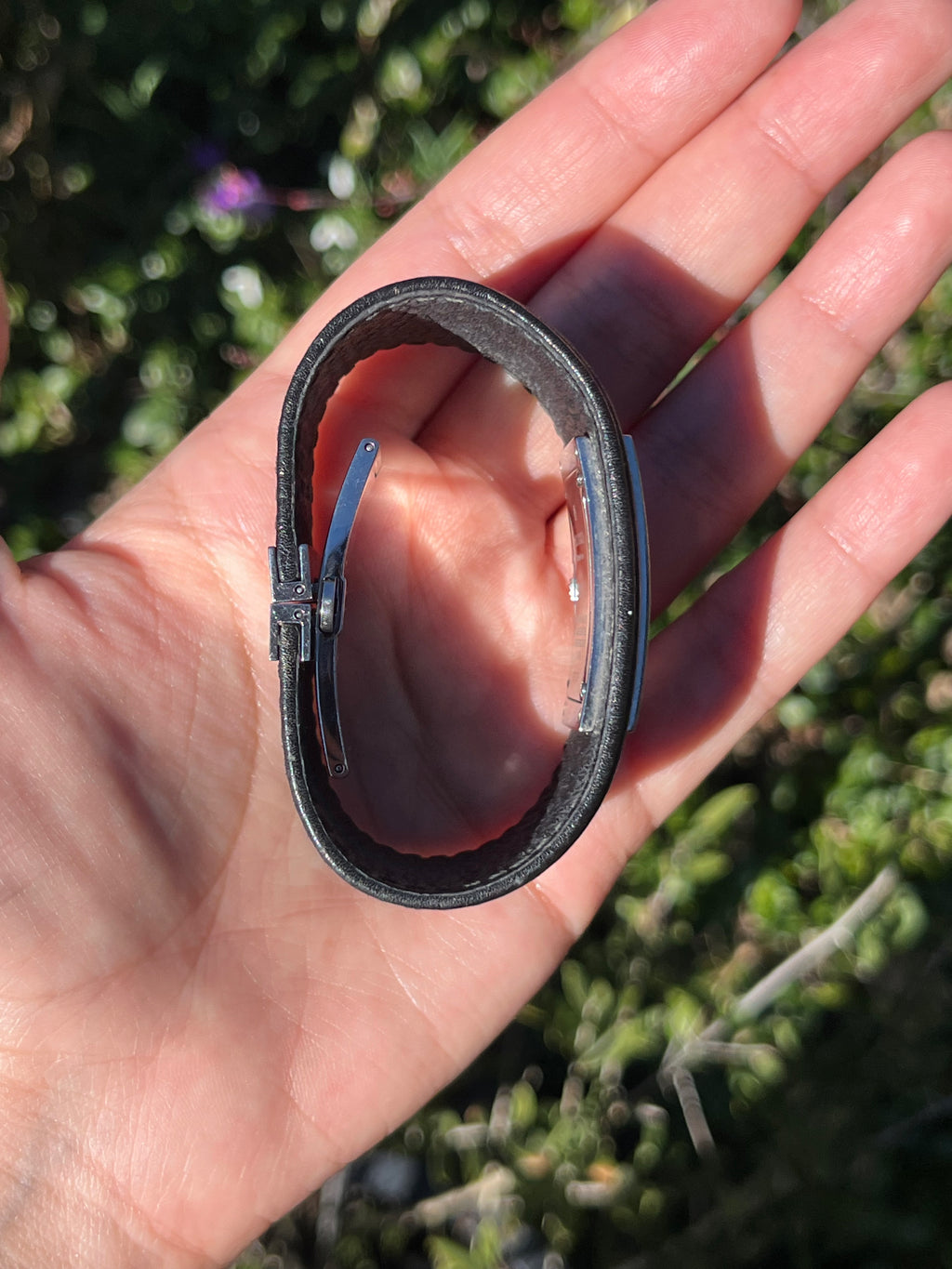 Gucci - 2000's Leather Cuff