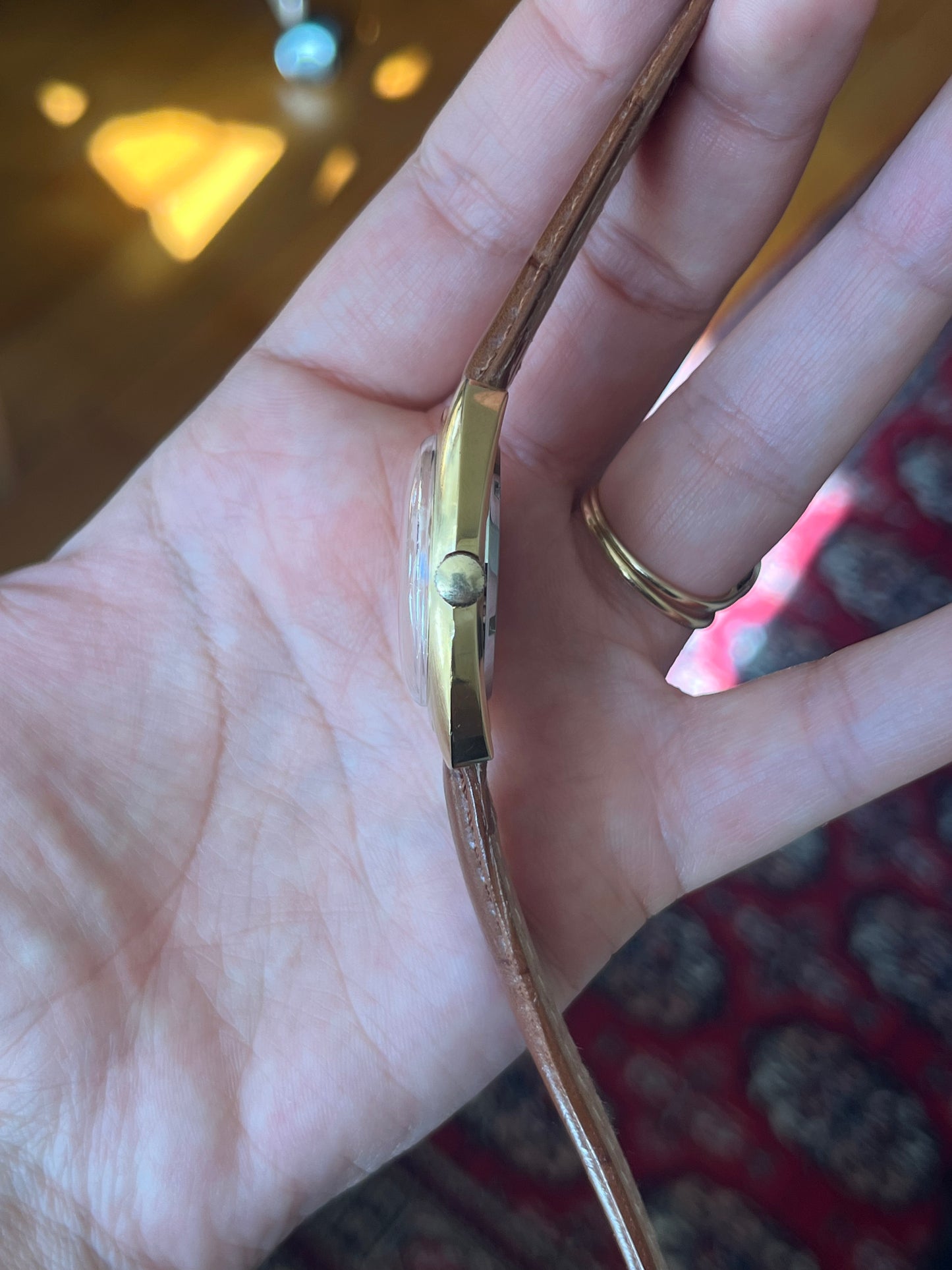 Juvenia - Golden Day-Date Wristwatch