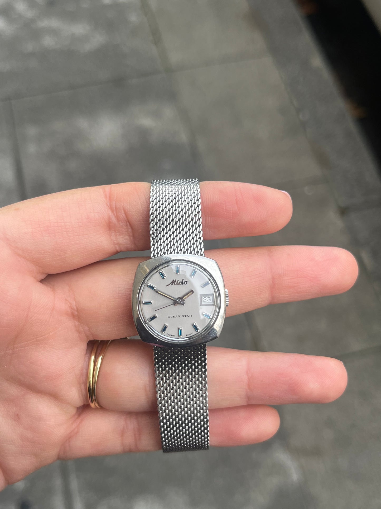 Mido - Ocean Star Blue Indexes
